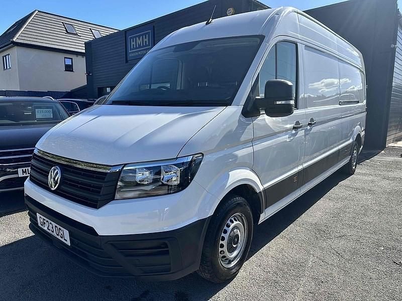 White Used 2023 VW Crafter Trendline Van | £20,500 (Good price) - Image 1/3