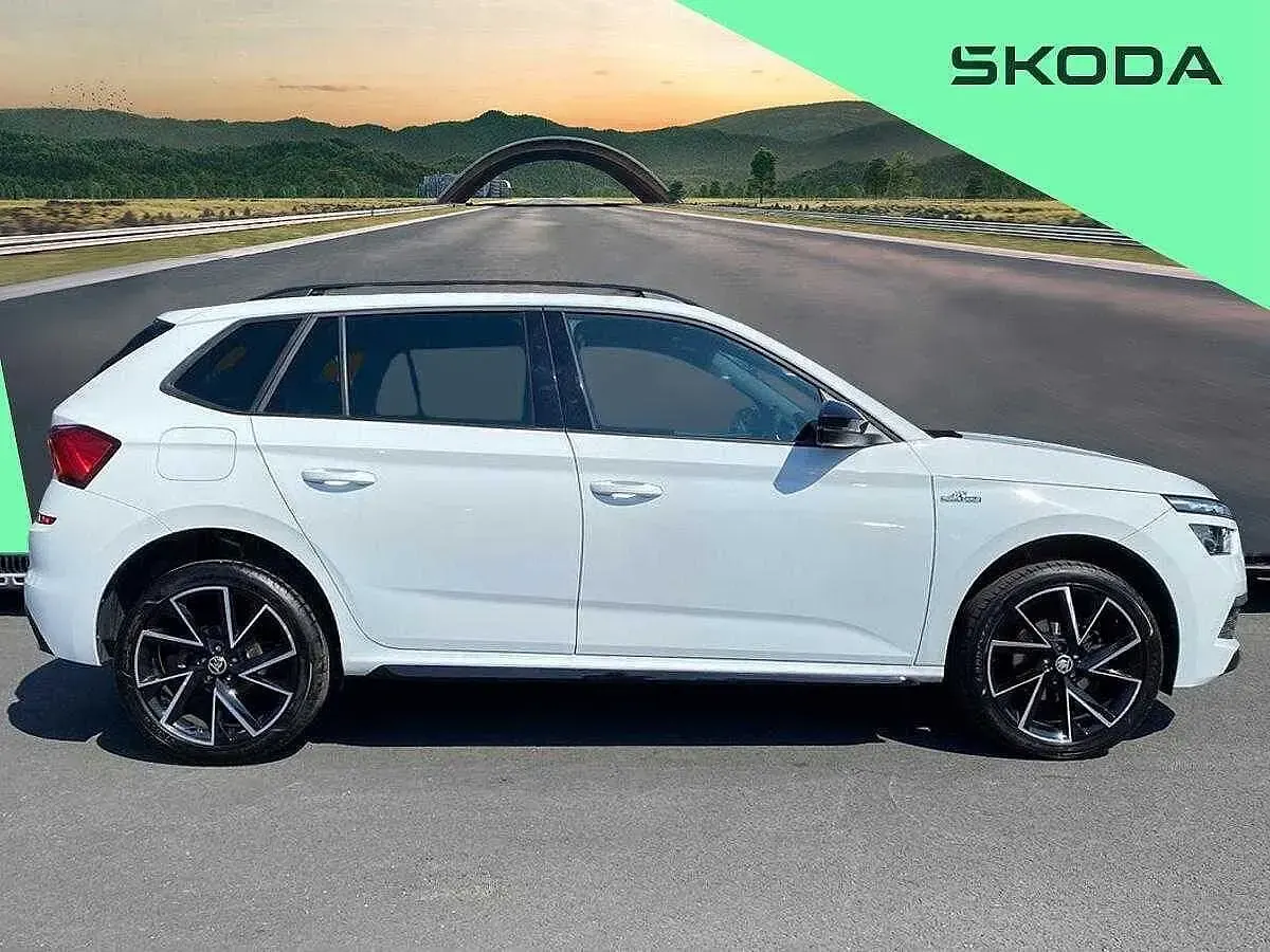 Used Skoda 110 R Monte Carlo 81 HP (59 kW) 2023 Moon white metallic Estate