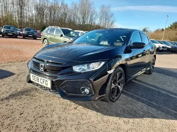 Used Honda Civic EX 129 HP (94 kW) 2018 Black Hatchback