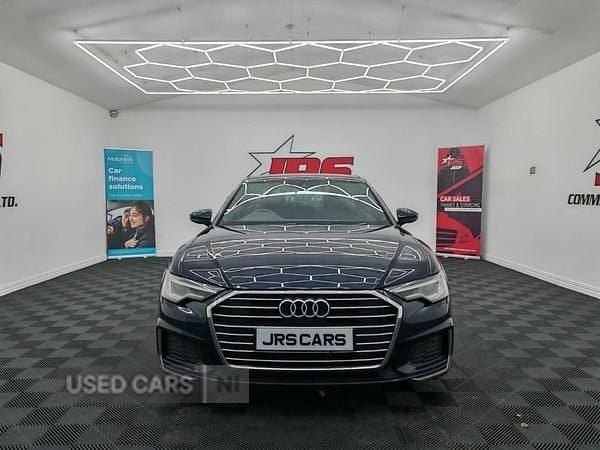 Used Audi A6 S-Line 204 HP (150 kW) 2020 Blue Sedan