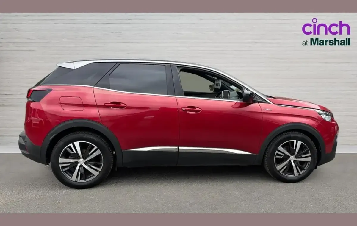 Used Peugeot 3008 GT-line 117 HP (86 kW) 2018 Red SUV