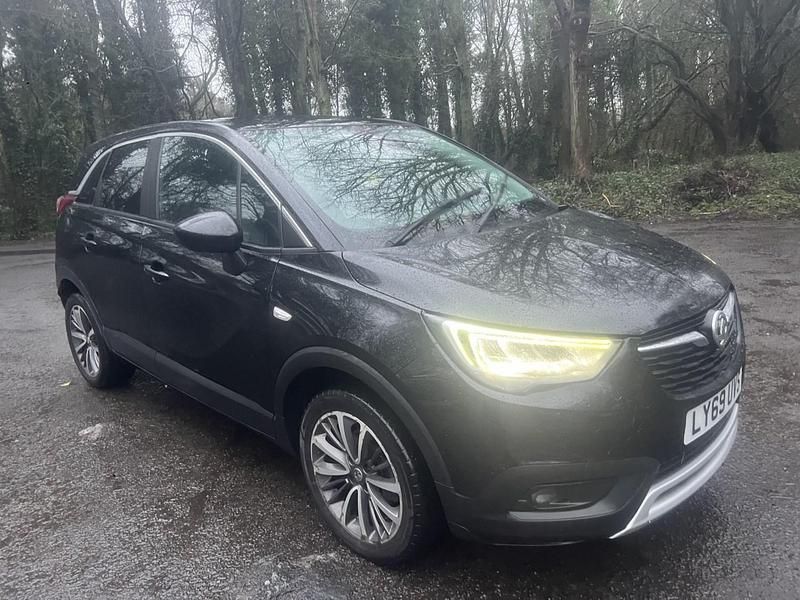 Used Vauxhall Crossland X Elite 130 HP (95 kW) 2020 Black SUV