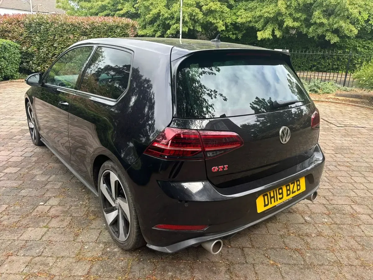 Used VW Golf VII GTI 2019 Black Hatchback