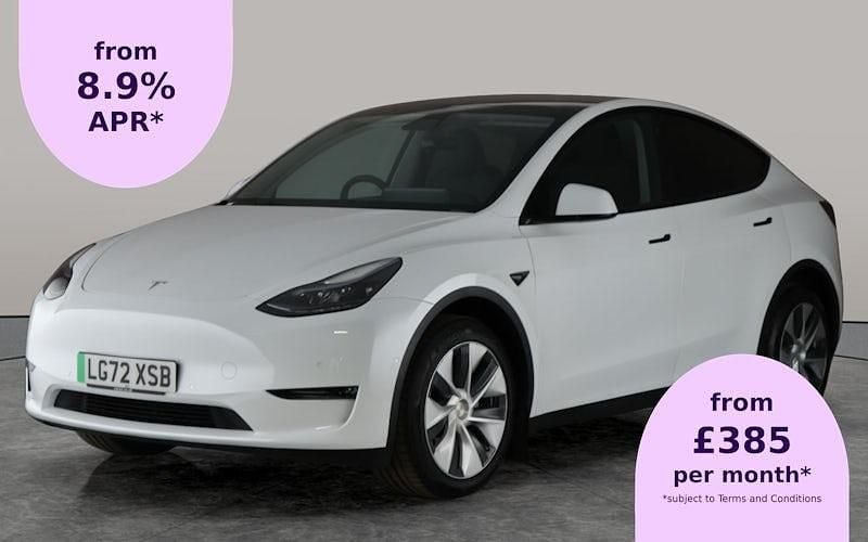 White Used 2022 Tesla Model Y Long Range AWD SUV | £27,507 (Fair price) - Image 1/2