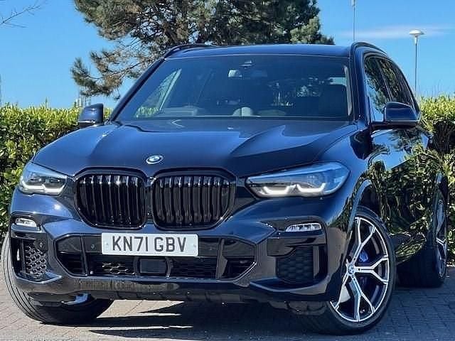 Black Used 2021 BMW X5 M Sport SUV | £40,995 (Fair price) - Image 1/2