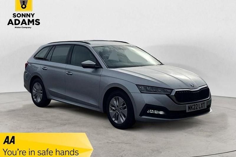 Used Skoda Octavia SE Technology 110 HP (80 kW) 2022 Silver Estate