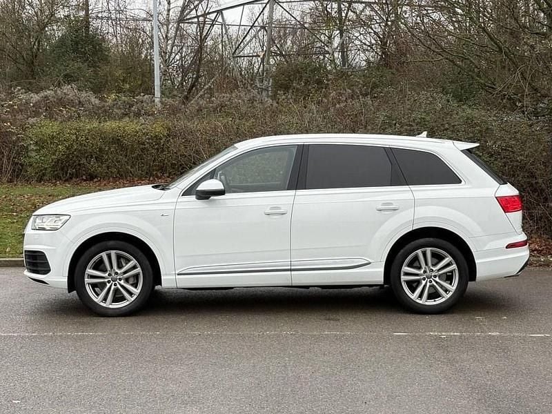 Used Audi Q7 S-Line 218 HP (160 kW) 2016 White SUV