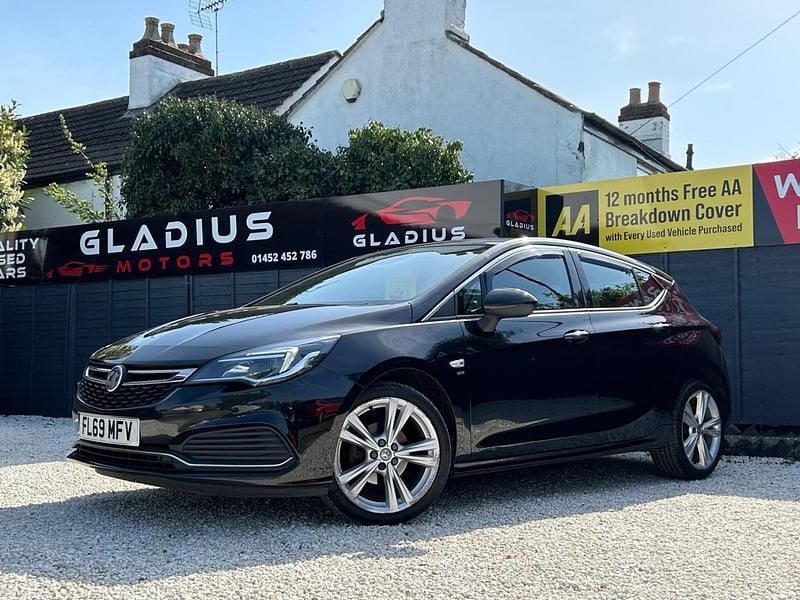 Used Vauxhall Astra SRi 150 HP (110 kW) 2019 Black Hatchback
