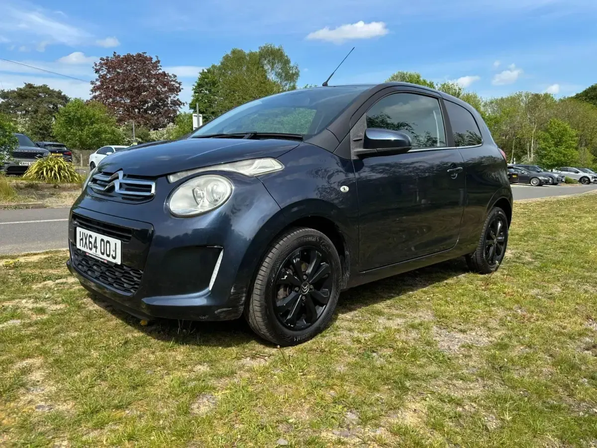 Used Citroën C1 Flair 82 HP (60 kW) 2014 Blue Hatchback