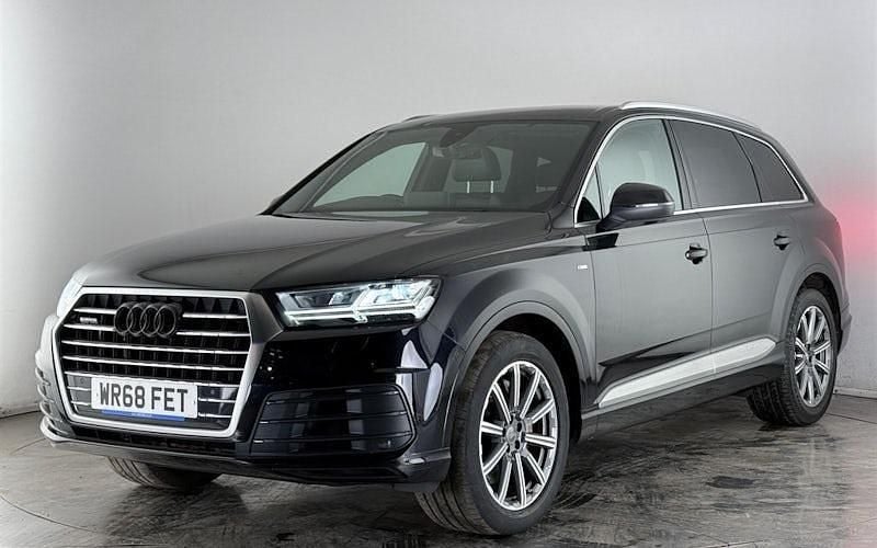 Used Audi Q7 S-Line 286 HP (210 kW) 2019 Black SUV