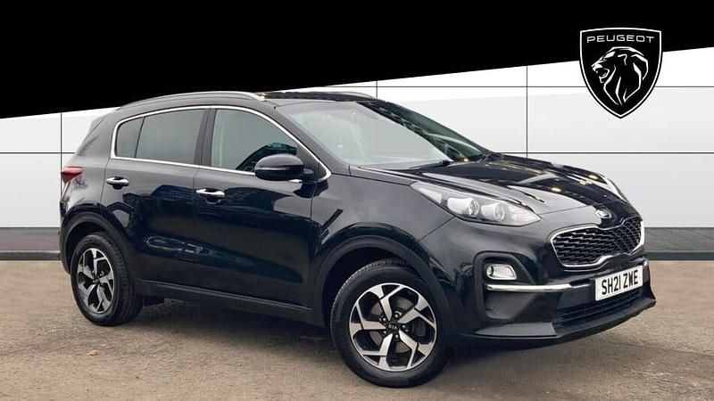 Used Kia Sportage 132 HP (97 kW) 2021 Black SUV