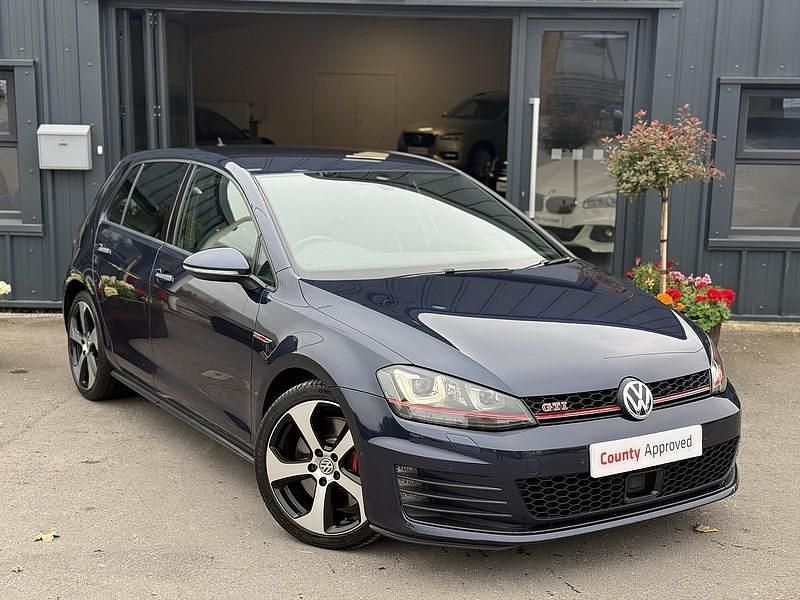 Blue Used 2017 VW Golf VII GTI Hatchback | £14,990 (Fair price) - Image 1/4