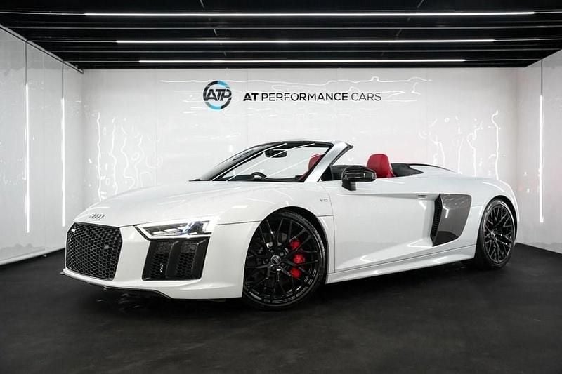 Grey Used 2017 Audi R8 Spyder Advanced Cabriolet | £84,990 (Fair price) - Image 1/4