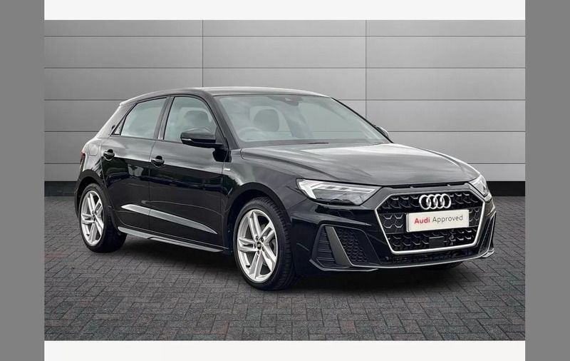 Black Used 2022 Audi A1 S-Line Hatchback | £20,195 (Good price) - Image 1/4