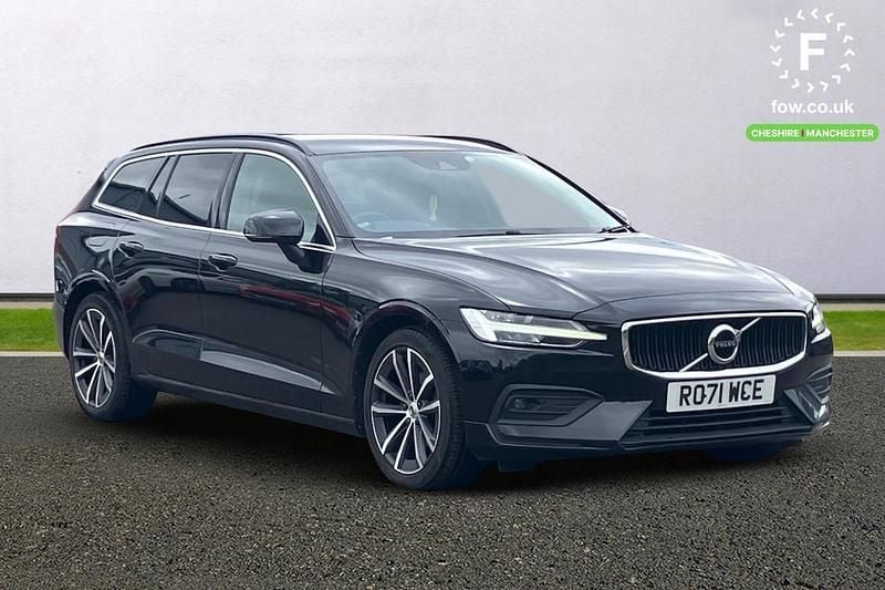 Black Used 2021 Volvo V60 Momentum Estate | £19,699 (Fair price) - Image 1/3