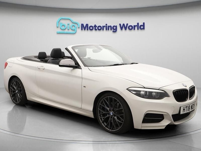 White Used 2018 BMW M240 M Sport Cabriolet | £18,202 (Good price) - Image 1/4