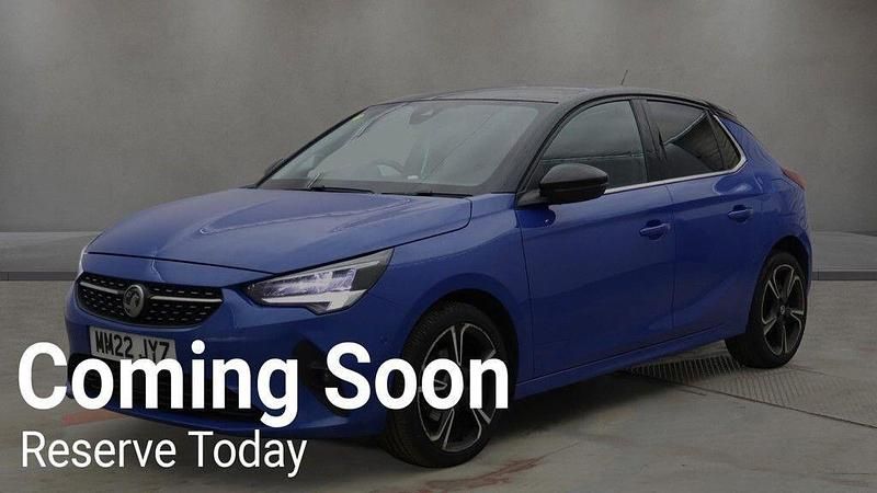 Used Vauxhall Corsa Edition 102 HP (75 kW) 2022 Blue Hatchback