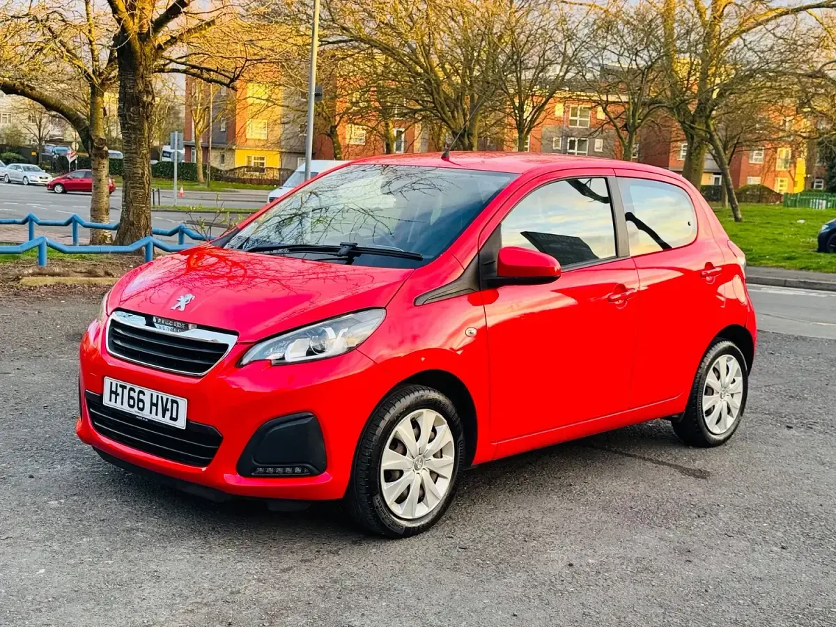 Used Peugeot 108 Active 2017 Red Hatchback
