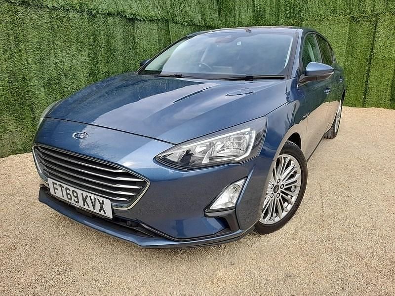 Used Ford Focus Titanium X 125 HP (91 kW) 2020 Blue Hatchback