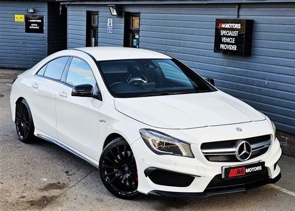 White Used 2015 Mercedes CLA45 AMG AMG Coupe | £16,789 (Good price) - Image 1/1