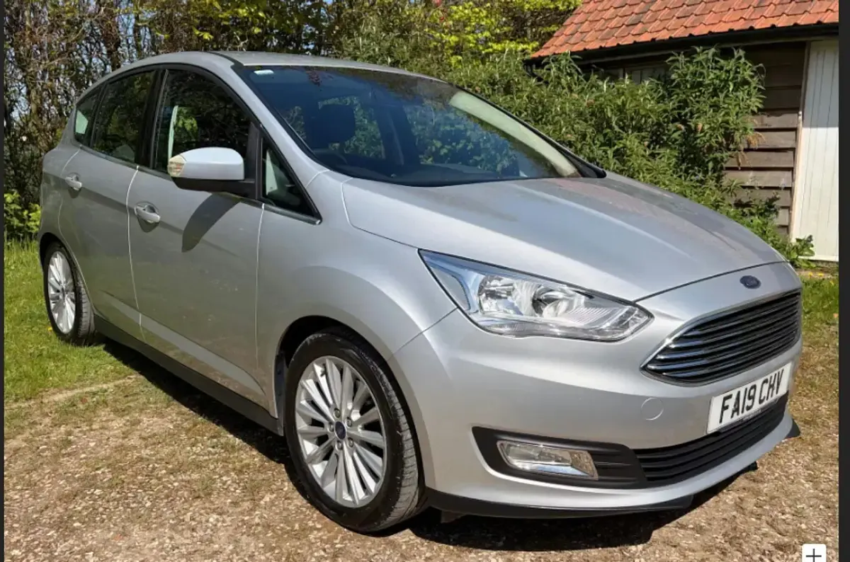 Begagnad Ford C-MAX Titanium 150 HK (110 kW) 2019 Silver Minibuss