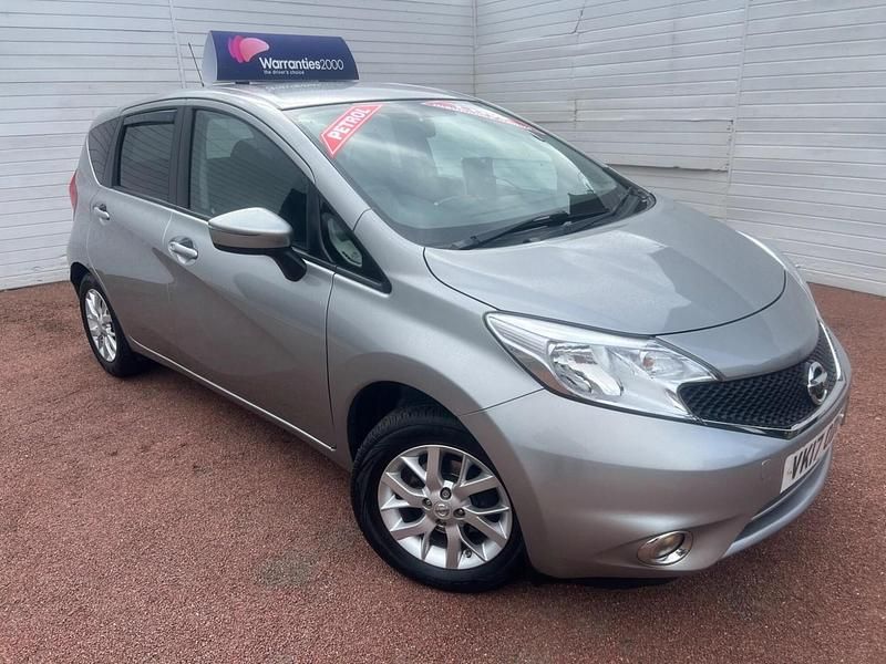 Używany Nissan Note Acenta 80 KM (58 kW) 2017 Srebrny Hatchback