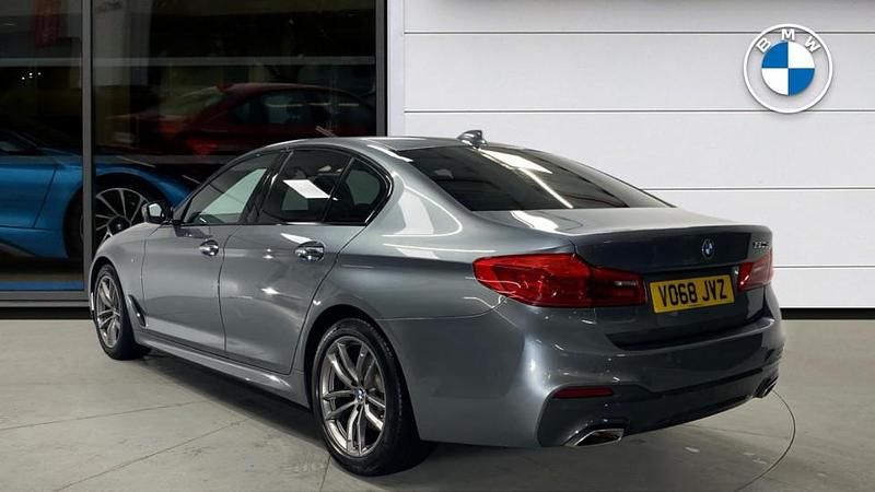 Used BMW 520 M Sport 187 HP (137 kW) 2018 Blue Sedan