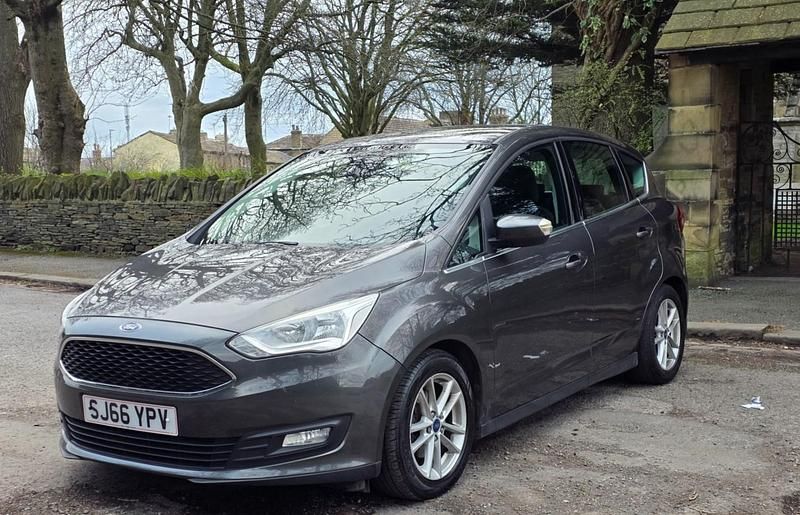 Begagnad Ford C-MAX Zetec 120 HK (88 kW) 2016 Grå Minibuss