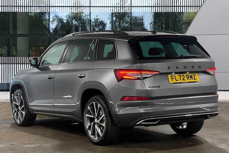 Used Skoda Kodiaq SportLine 110 HP (80 kW) 2023 Graphite grey metallic SUV
