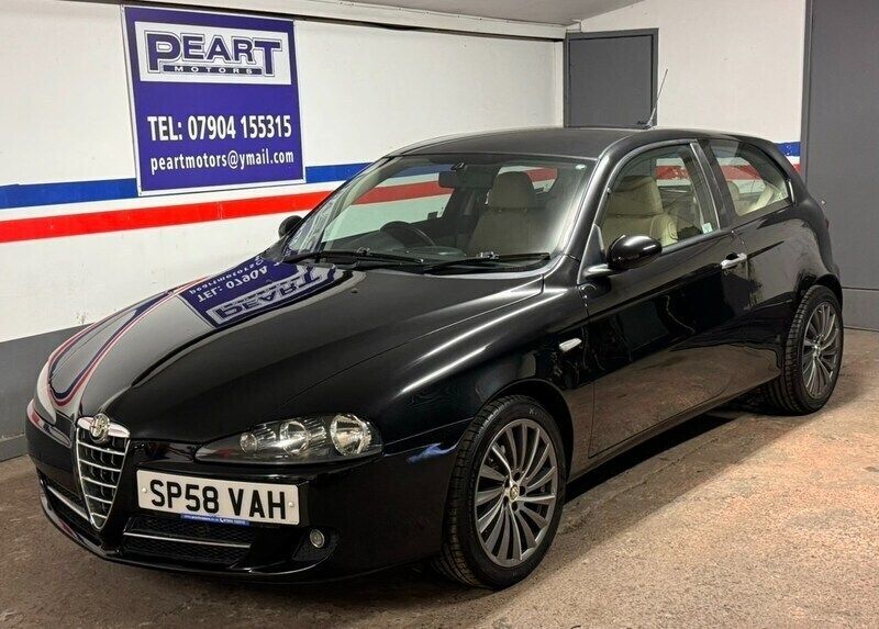 Black Used 2008 Alfa Romeo 147 Hatchback | £3,000 - Image 1/4