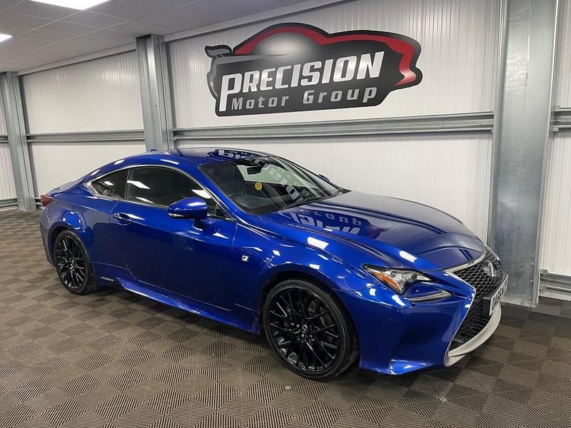 Used Lexus RC300h Sport Line 2016 Blue Coupe