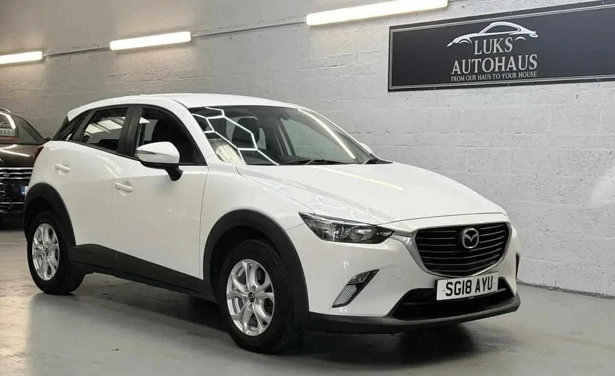 Used Mazda CX-3 105 HP (77 kW) 2018 White SUV