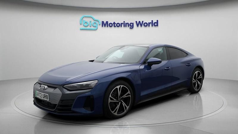 Used Audi e-tron GT quattro 494 kW (673 HP) 2022 Blue Sedan