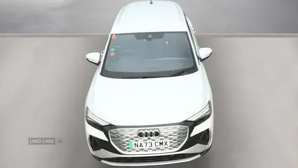 Used Audi Q4 e-tron S-Line 150 kW (204 HP) 2023 White SUV