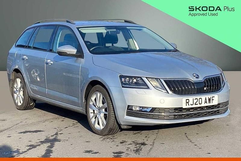 Silver Used 2020 Skoda Octavia SE L Estate | £17,480 (Fair price) - Image 1/4