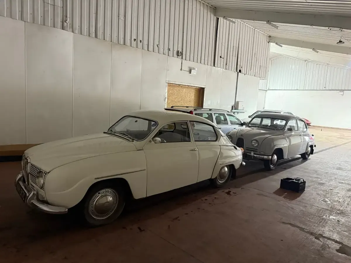 Used Saab 96 38 HP (27 kW) 1966 White Sedan