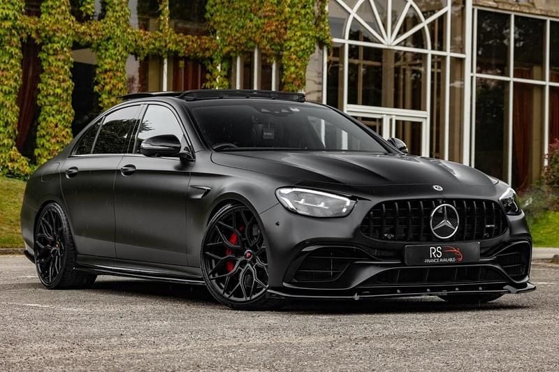 Silver Used 2022 Mercedes E63 AMG AMG Sedan | £71,990 (A bit pricey) - Image 1/4
