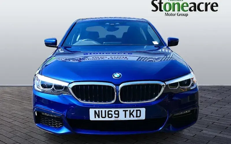 Used BMW 520 M Sport 190 HP (139 kW) 2019 Blue Sedan