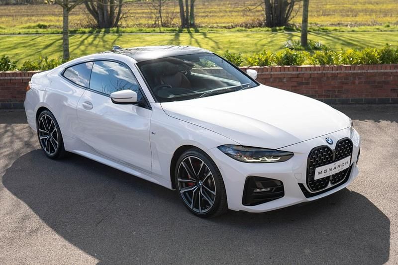 Used BMW 420 M Sport 2021 White Coupe