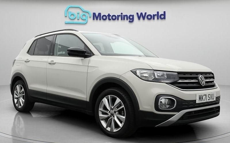 Used VW T-Cross Active 110 HP (80 kW) 2021 Grey SUV
