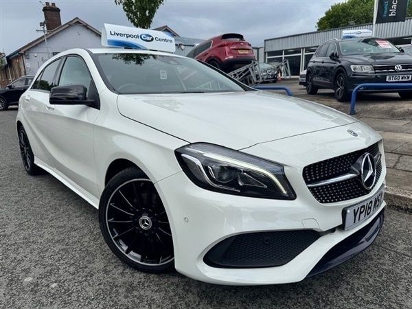 White Used 2018 Mercedes A180 AMG line Hatchback | £12,977 (A bit pricey) - Image 1/1