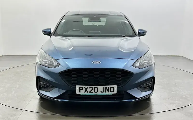 Used Ford Focus ST-Line X 120 HP (88 kW) 2020 Blue Hatchback