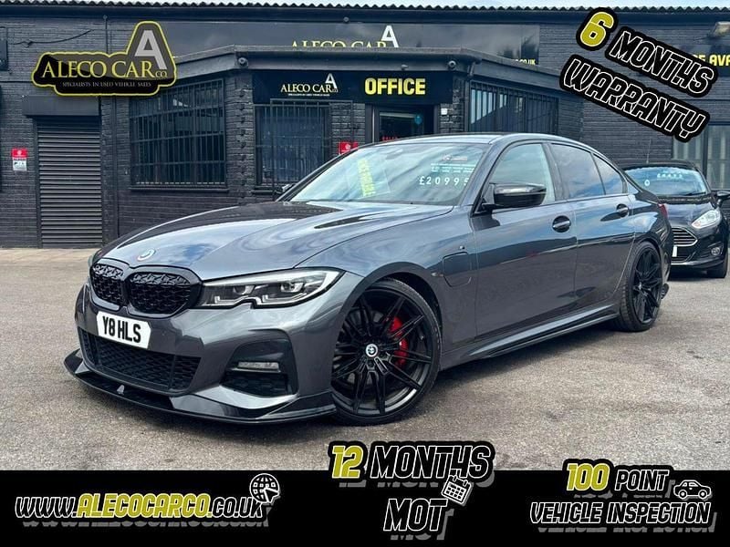 Grey Used 2020 BMW 330e M Sport Sedan | £20,995 (A bit pricey) - Image 1/4