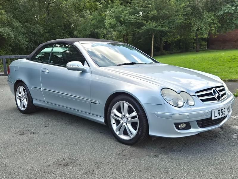 Used Mercedes CLK200 Avantgarde 2005 Silver Cabriolet