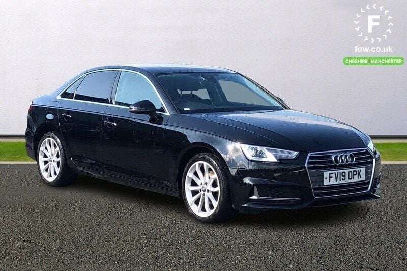 Black Used 2019 Audi A4 Sport Sedan | £14,499 (Super price) - Image 1/3