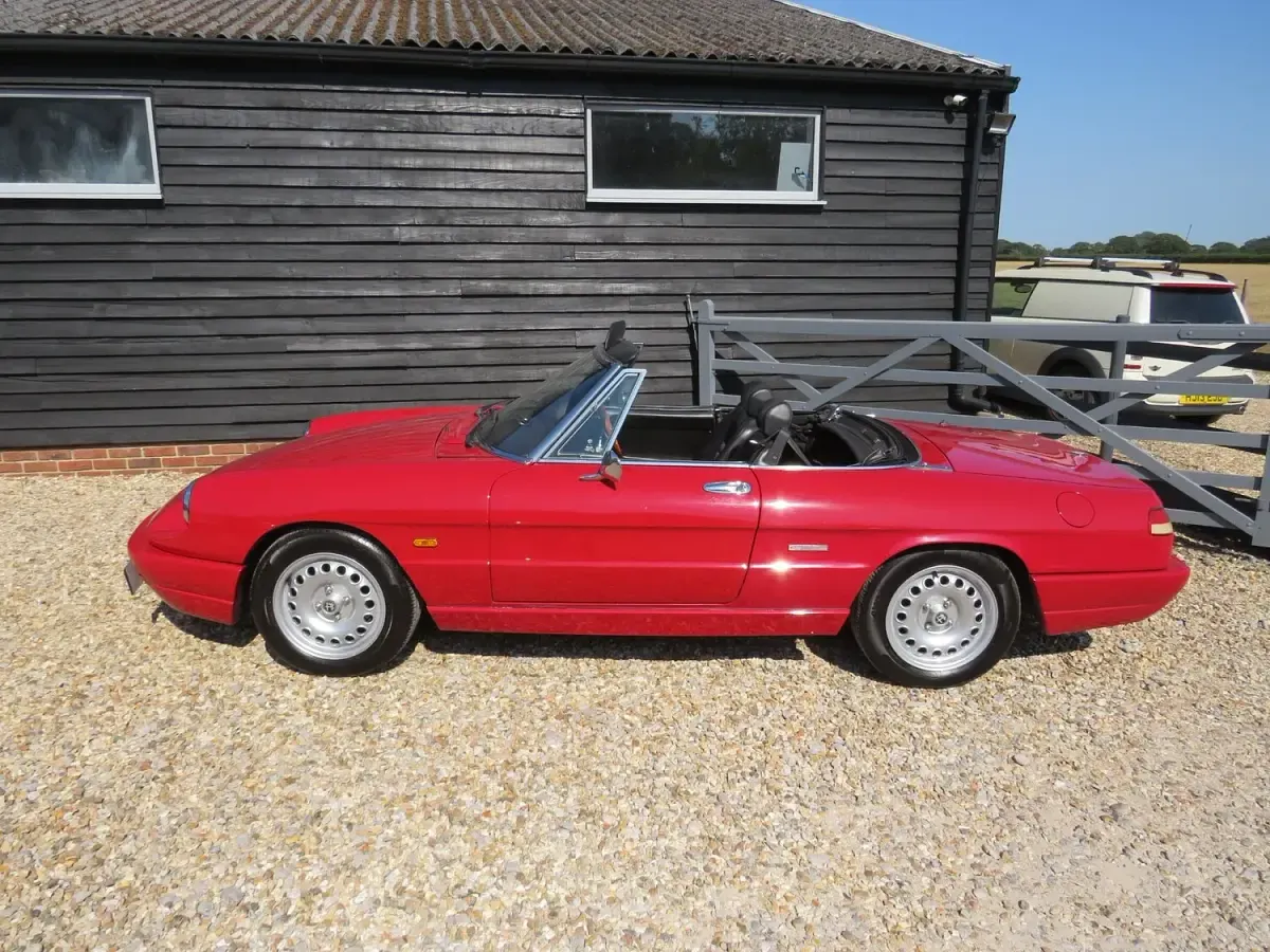 Used Alfa Romeo Spider 1997 Red Cabriolet