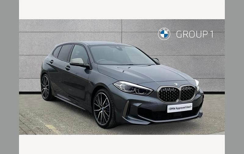 Used BMW M135 Comfort Edition 306 HP (225 kW) 2021 Grey Hatchback