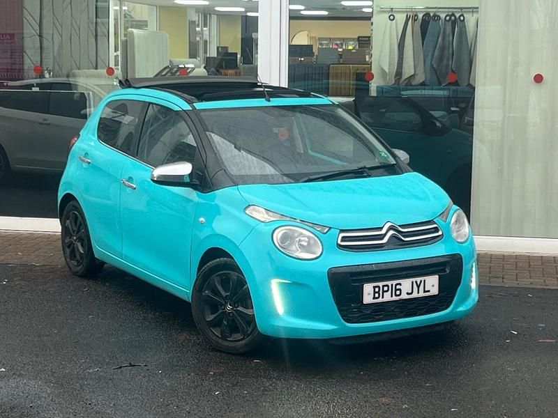 Used Citroën C1 Flair 82 HP (60 kW) 2016 Blue Hatchback