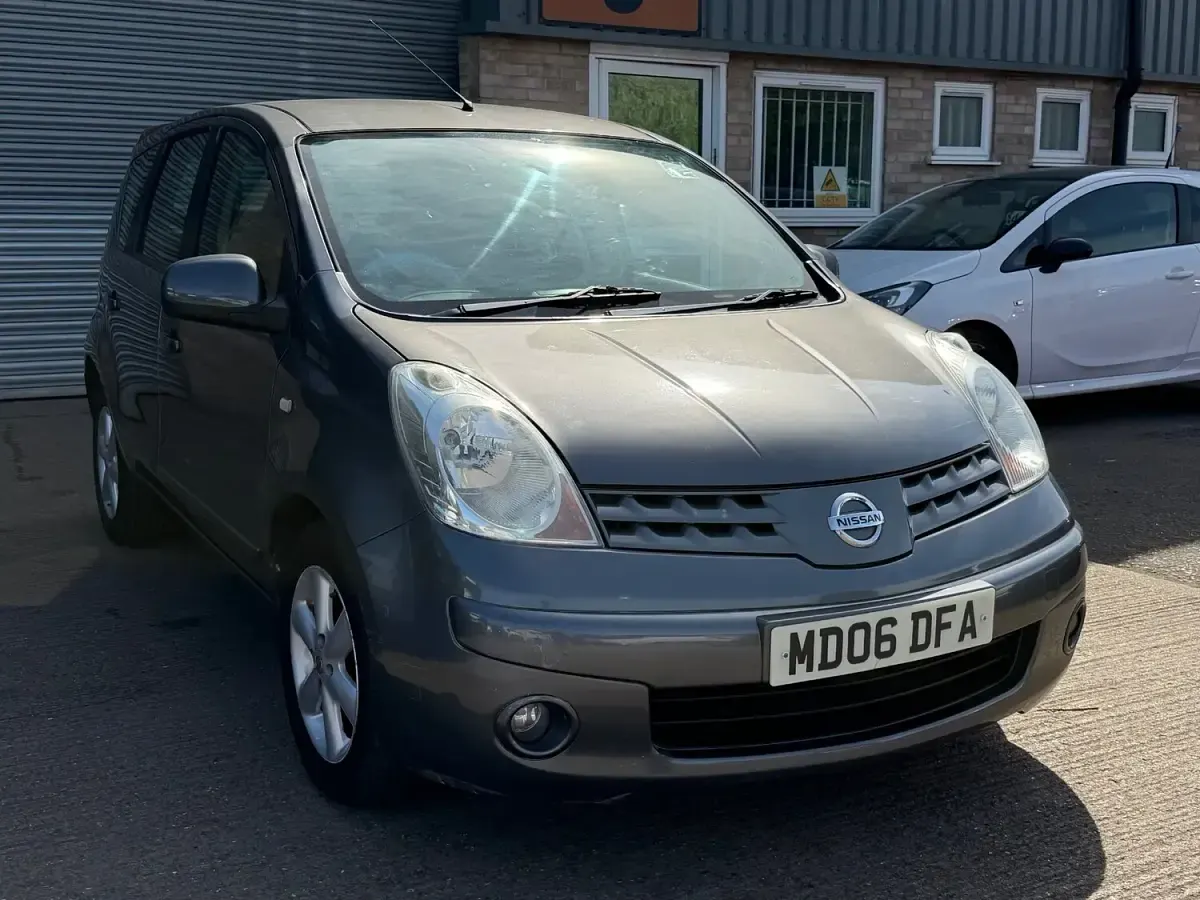 Used Nissan Note SE 110 HP (80 kW) 2006 Grey Hatchback
