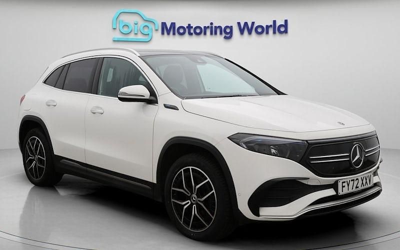 Used Mercedes EQA300 AMG line 167 kW (228 HP) 2022 White SUV